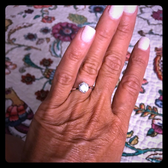 Jewelry - Diamond Ring (CZ) sterling silver